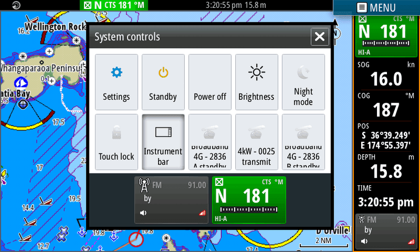 NSS7m evo2 Chartplotter / Multifunction Display