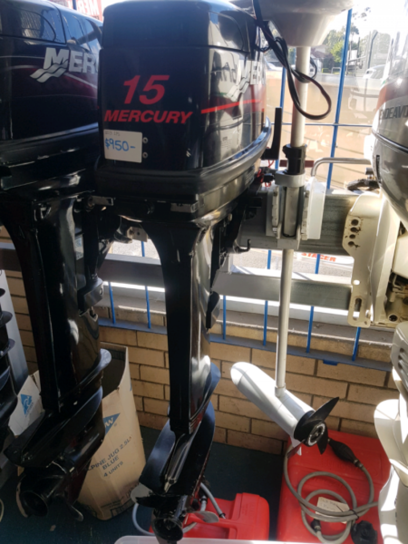 15hp mercury 2 stroke Bluewater Marine
