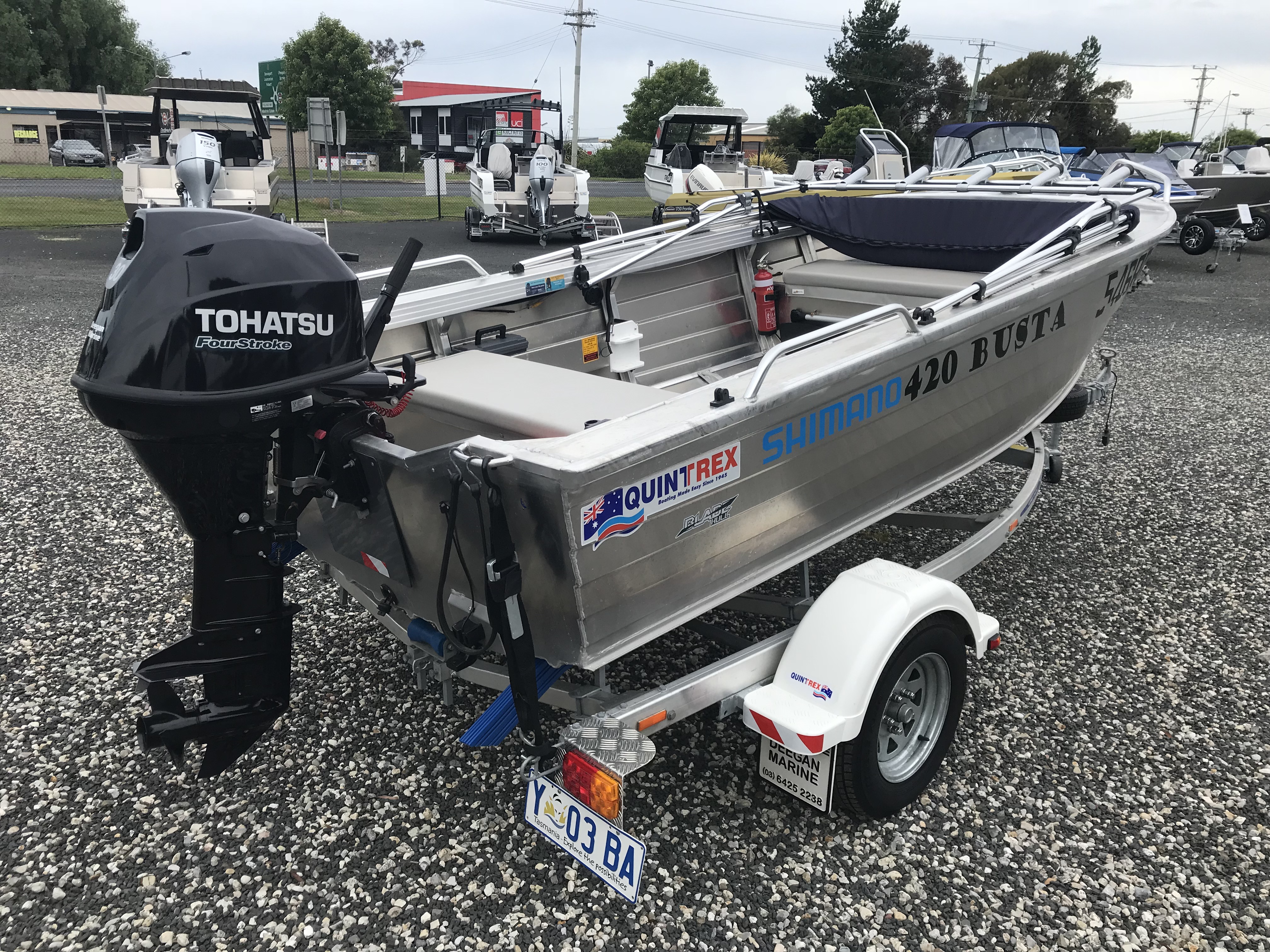 2017 QUINTREX 420 BUSTA - USED | Deegan Marine