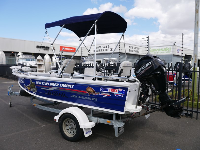 Quintrex 420 Explorer Trophy - Side Console Quintrex 420 Explorer Trophy - Side Console