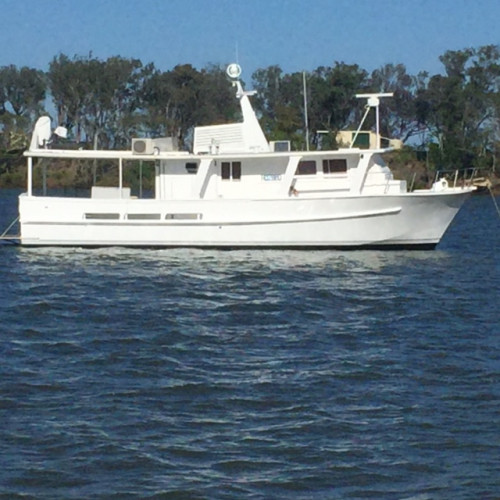 Watkins Converted Timber trawler Watkins Converted Timber trawler