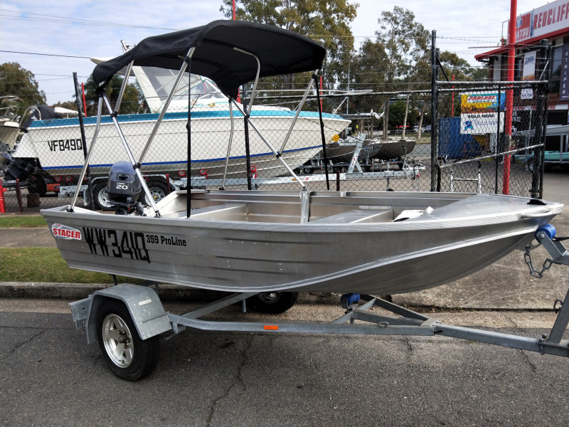 2015 STACER 359 PROLINE HULL ONLY Redcliffe Marine