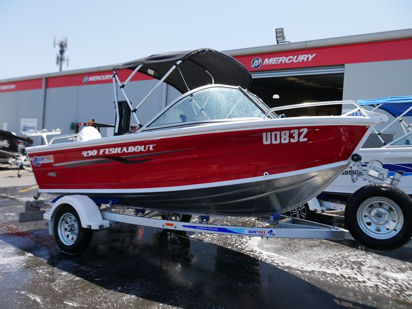 Quintrex 430 Fishabout - Runabout Quintrex 430 Fishabout - Runabout
