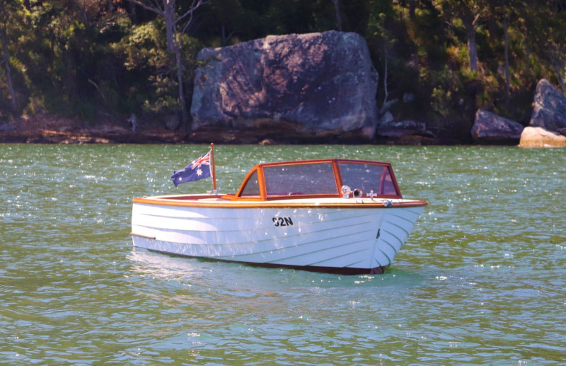 Classic Timber Speed Boat Classic Timber Speed Boat