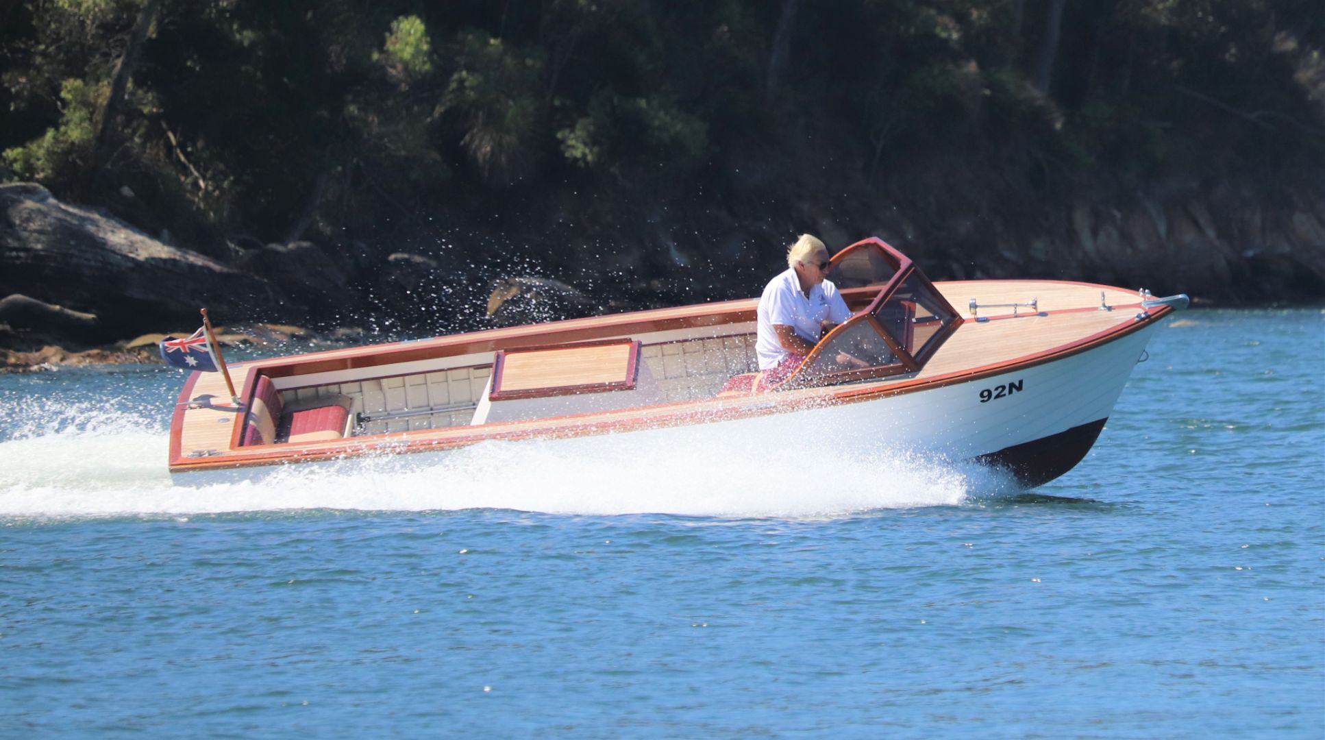 Classic Timber Speed Boat | Sydney Marine Brokerage
