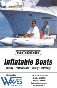 Brand new Nordik 320 ALU floor inflatable boat with welded seams reduced from $3099 to $2799!