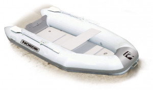 Brand new Nordik 320 ALU floor inflatable boat with welded seams reduced from $3099 to $2799!