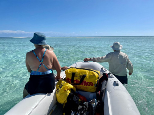 Carousel 2 of Aurora Reef Rider 350 aluminum open RIB