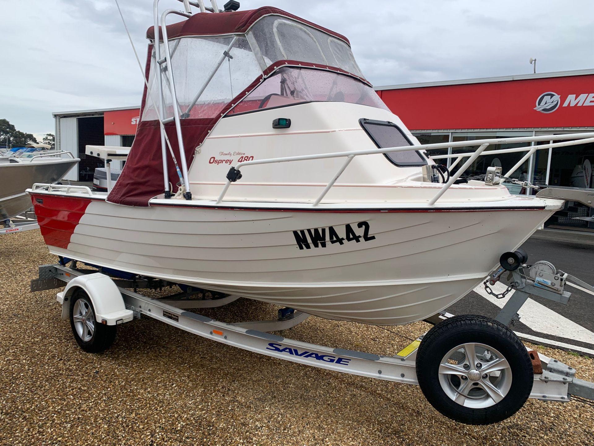 SAVAGE 488 OSPREY SPORTSMAN CUDDY CABIN