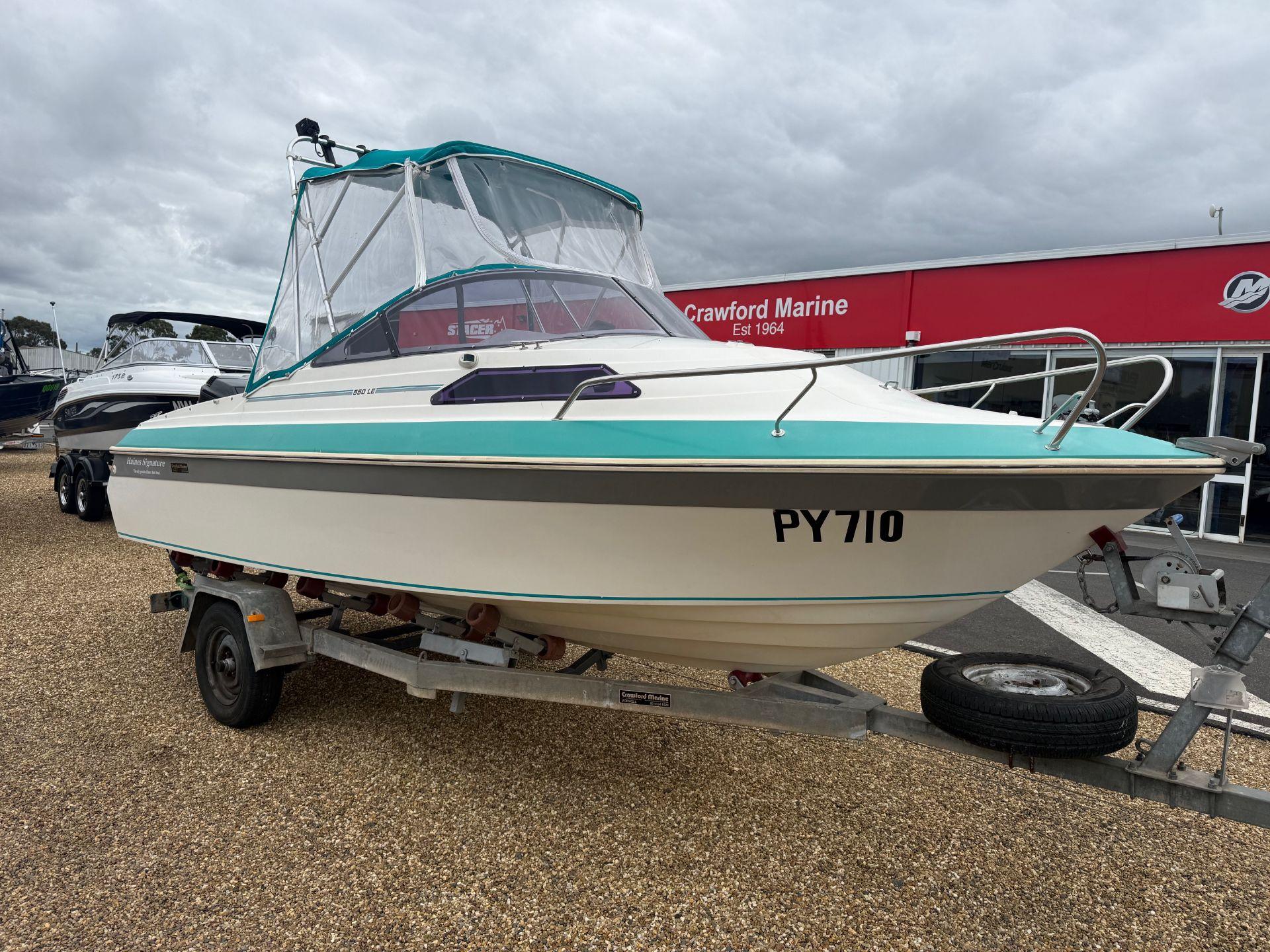 HAINES SIGNATURE 550LE CUDDY CABIN