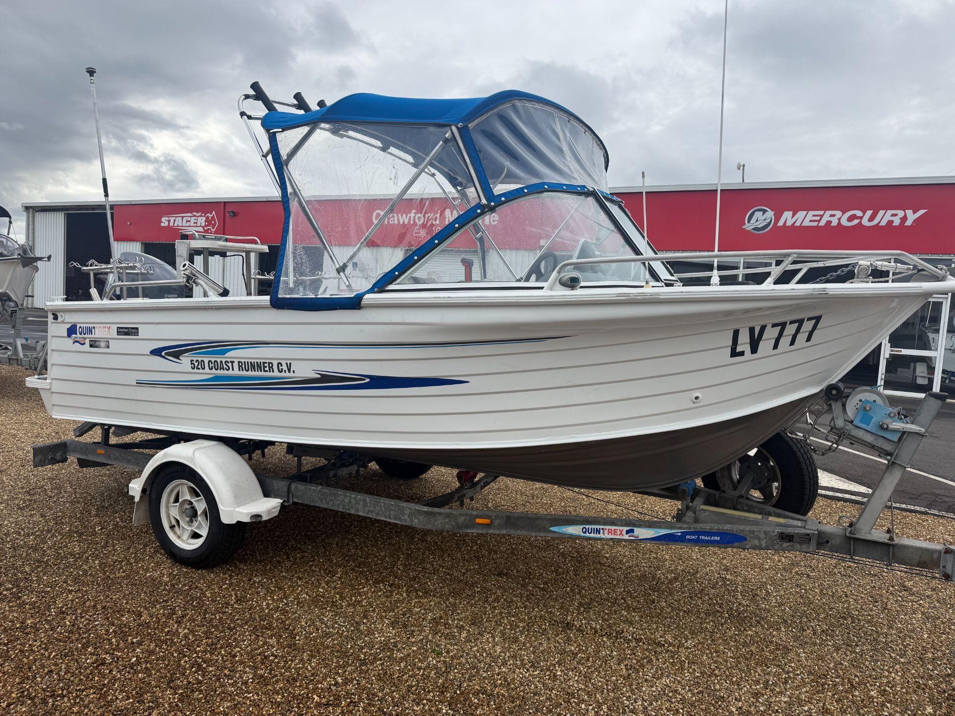 QUINTREX 520 COAST RUNNER CV RUNABOUT