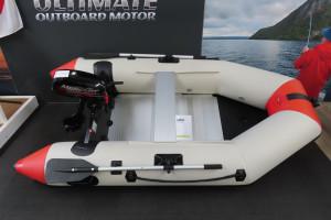 Inflatable Outboard Package-MD270, Mercury 3.3HP Roll Up Alloy Floor Inflatable Keel.