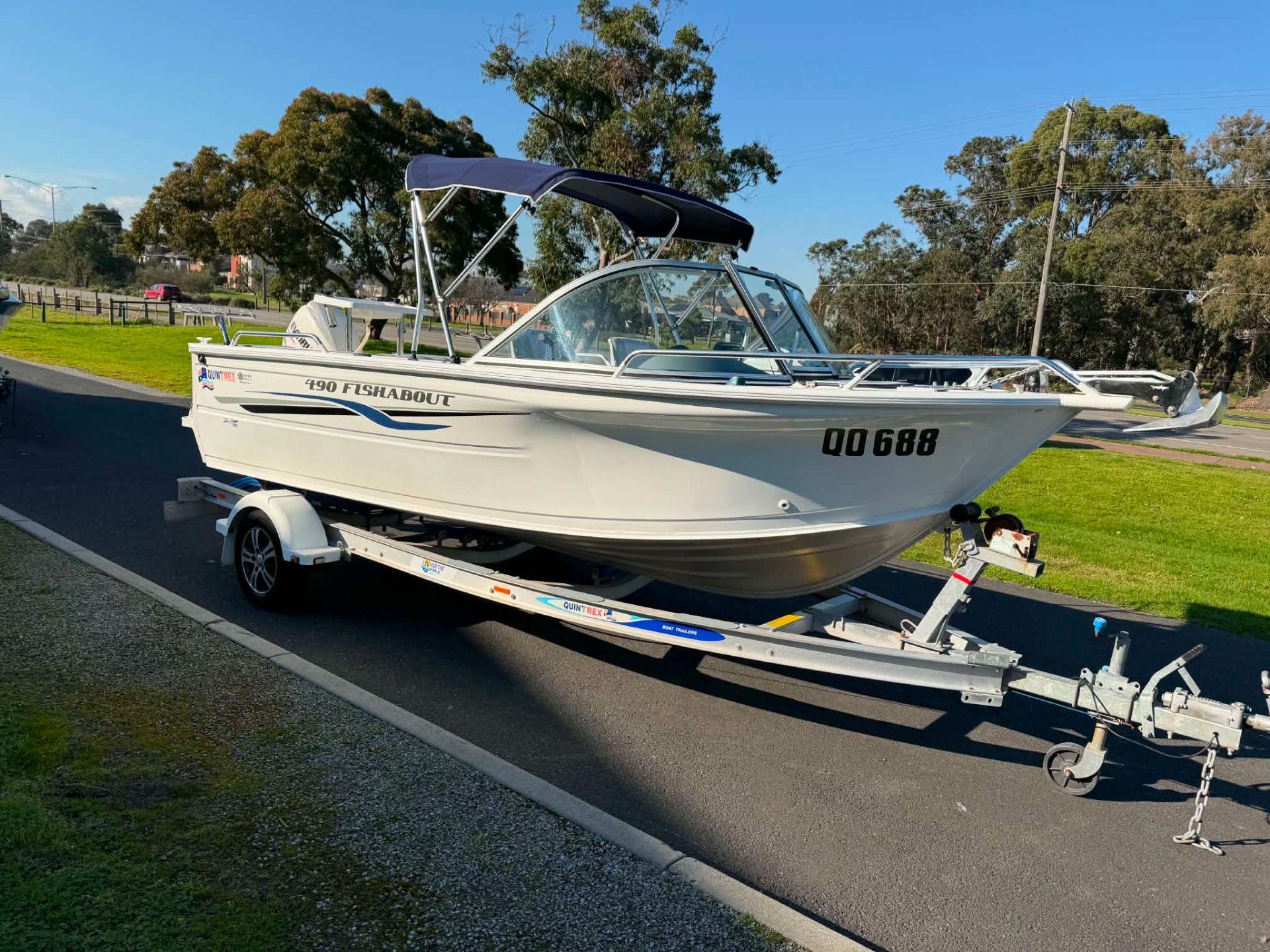 Quintrex 490 Fishabout - 2013 Model ( #65665) Quintrex 490 Fishabout - 2013 Model ( #65665)