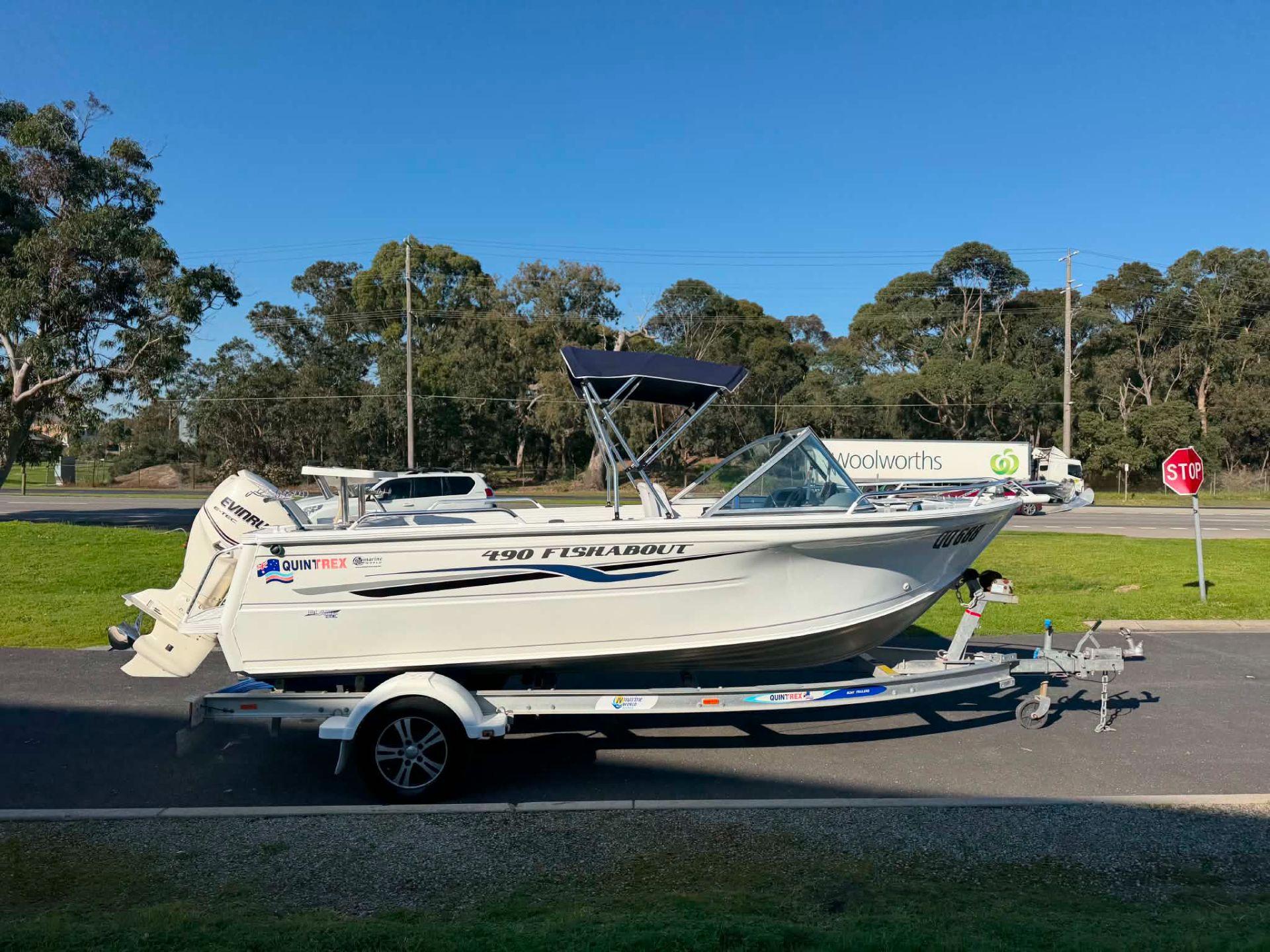Quintrex 490 Fishabout - 2013 Model ( #65665) Quintrex 490 Fishabout - 2013 Model ( #65665)