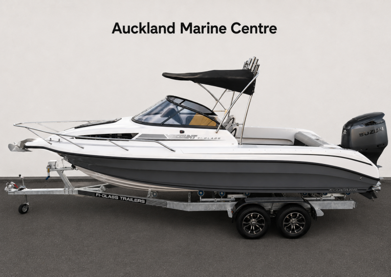 Fi-Glass Viscount, Suzuki DF300APX Stealth On Trailer. SPECIAL OFFER