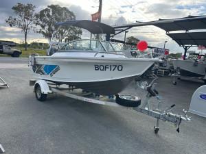 SOLD QUINTREX 430 FISHABOUT WITH YAMAHA F60 FOURSTROKE FOR SALE
