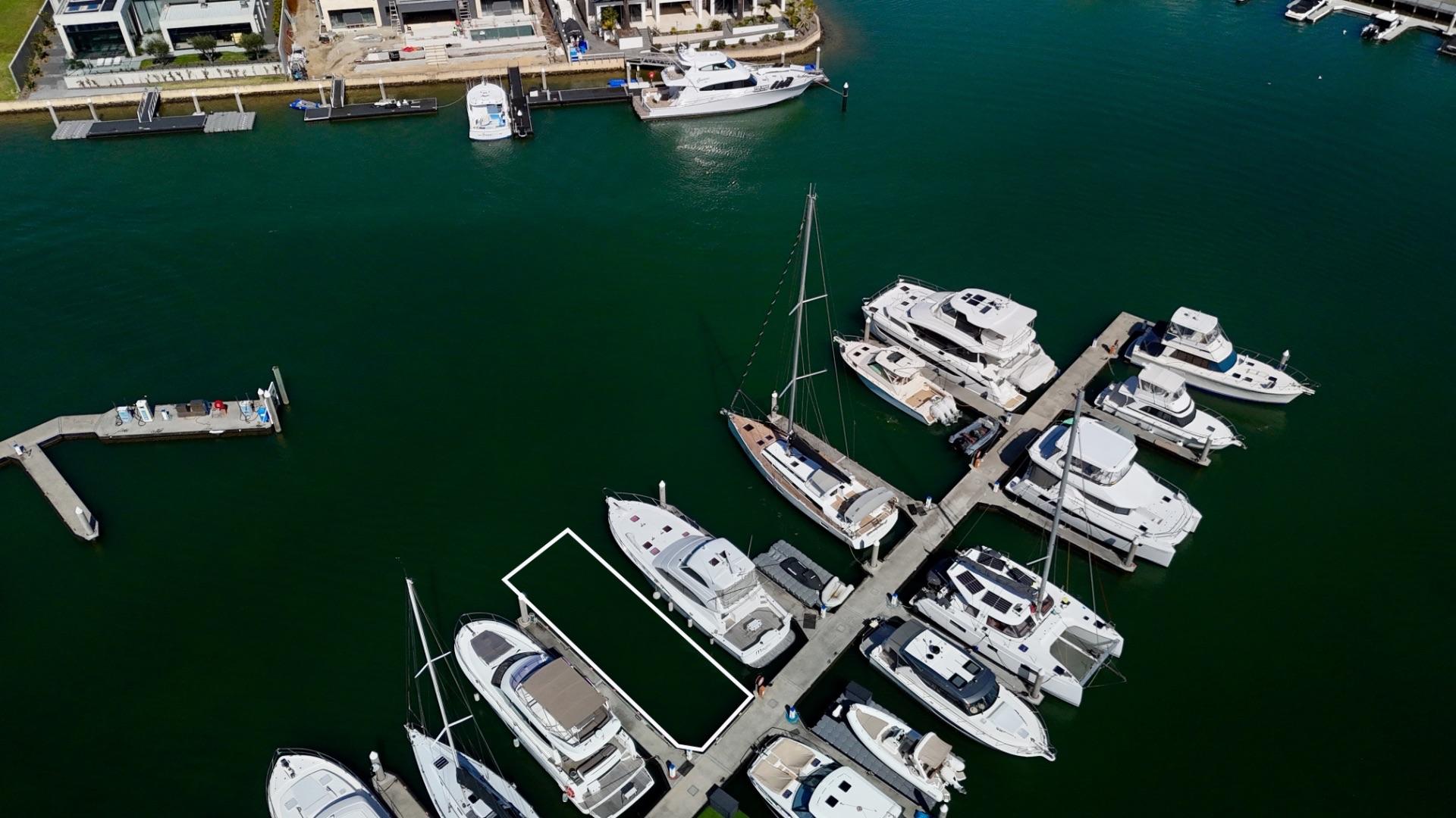 20 Metre Leasehold Marina Berth Martha Cove