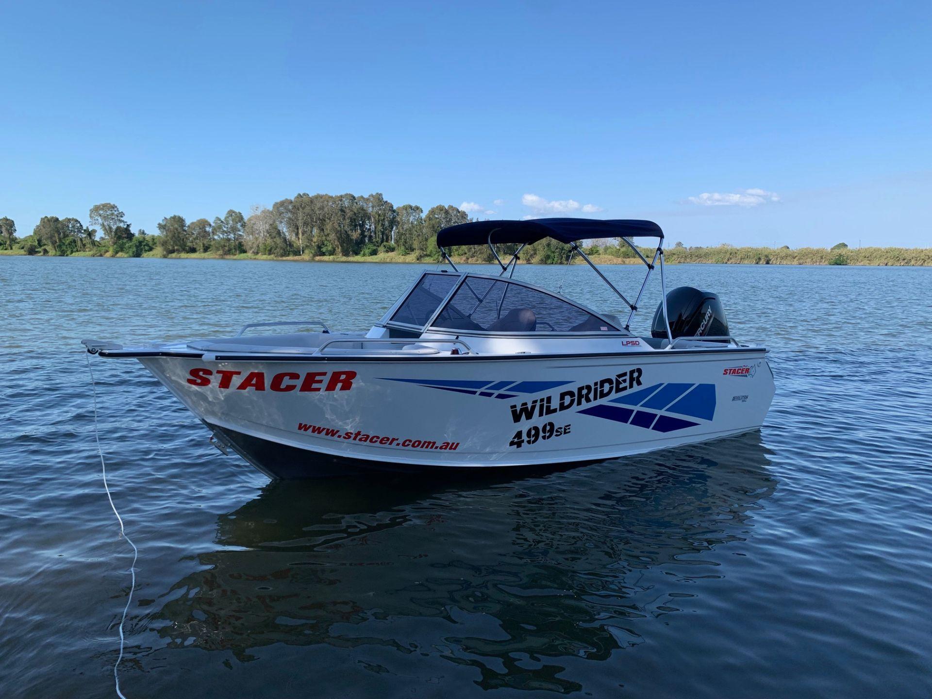 Stacer 499 Wild Rider with Mercury 90hp EFI 4 Stroke