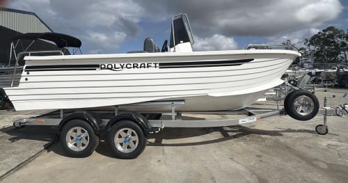 Carousel 1 of Polycraft 530 Warrior Centre Console + Yamaha 115HP - I'M SOLD!