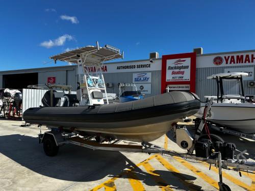 Carousel 2 of Used Swift Marine 5.5m Rigid Hull Inflatable Centre Console