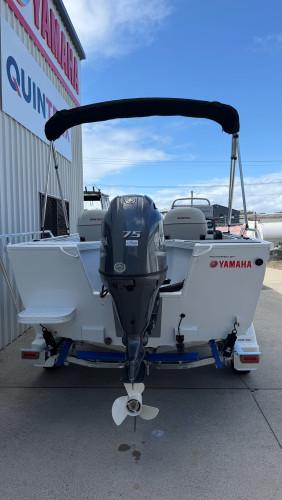 Carousel 2 of QUINTREX 460 RENEGADE PRO SIDE CONSOLE POWERED BY A YAMAHA F75LB OUTBOARD ON A QUINTREX ALUMINIUM 1100 I-BEAM TRAILER - 388934