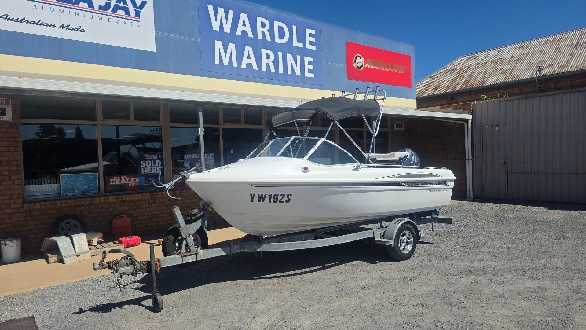 Whittley Clearwater 1580 with Yamaha 60hp 4‑Stroke