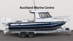 Kiwi Kraft 780WA, Twin Suzuki 200HP 4 Stroke Outboards with a Tandem Hydraulic Braked Trailer. Special offer