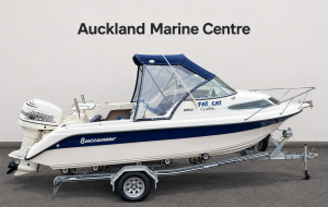 Buccaneer 550 Classic, Johnson 135hp DMW Trailer