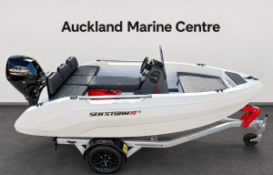 Sea Storm 12 Mercury 30hp Futura Trailer