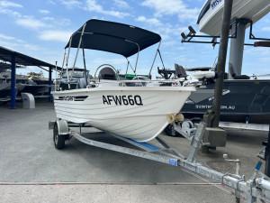 USED POLYCRAFT 450 DRIFTER CENTRE CONSOLE WITH YAMAHA 60HP FOURSTROKE FOR SALE