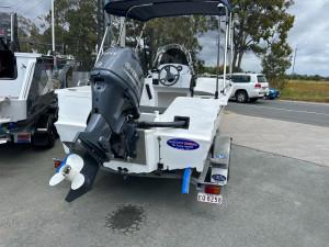 USED POLYCRAFT 450 DRIFTER CENTRE CONSOLE WITH YAMAHA 60HP FOURSTROKE FOR SALE