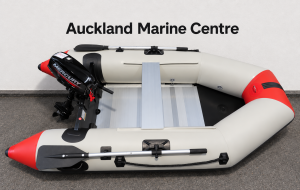 Inflatable Outboard Package-MD270, Mercury 3.3HP Roll Up Alloy Floor Inflatable Keel.