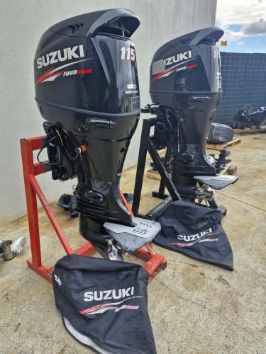 2015 Suzuki Twin DF115 outboard motors