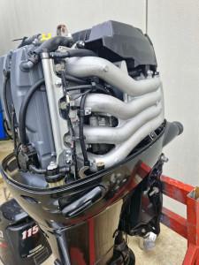 2015 Suzuki Twin DF115 outboard motors