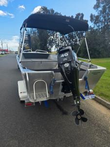 429 Rampage Stacer, alloy trailer & 40hp Mercury four stroke 22 hours
