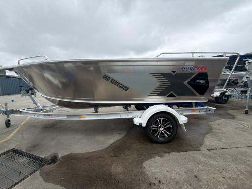 Carousel 1 of Quintrex 460 Renegade TS + Yamaha 70HP - In Stock 