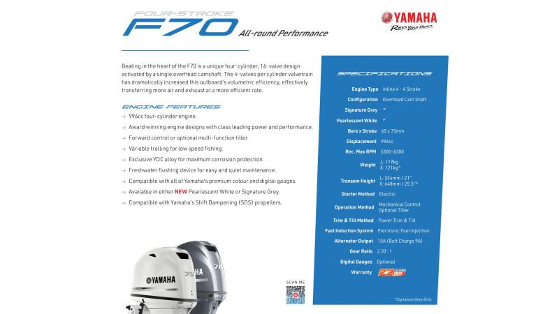 Quintrex 460 Renegade TS + Yamaha 70HP - In Stock 