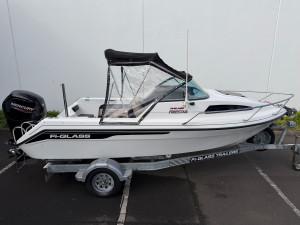 Fi-Glass Firestar, Mercury 115 Outboard on Trailer