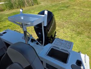 469 Crossfire Stacer, 80hp Mercury four stroke & alloy drive on trailer