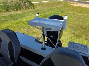 469 Crossfire Stacer, 80hp Mercury four stroke & alloy drive on trailer