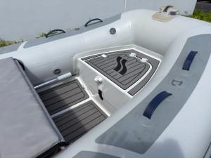 Highfield 3.1 Inflatable, Suzuki 20 Outboard on an Aakron Trailer