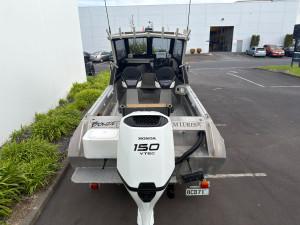 2025 Senator 585HT, Honda 150HP Outboard on Trailer