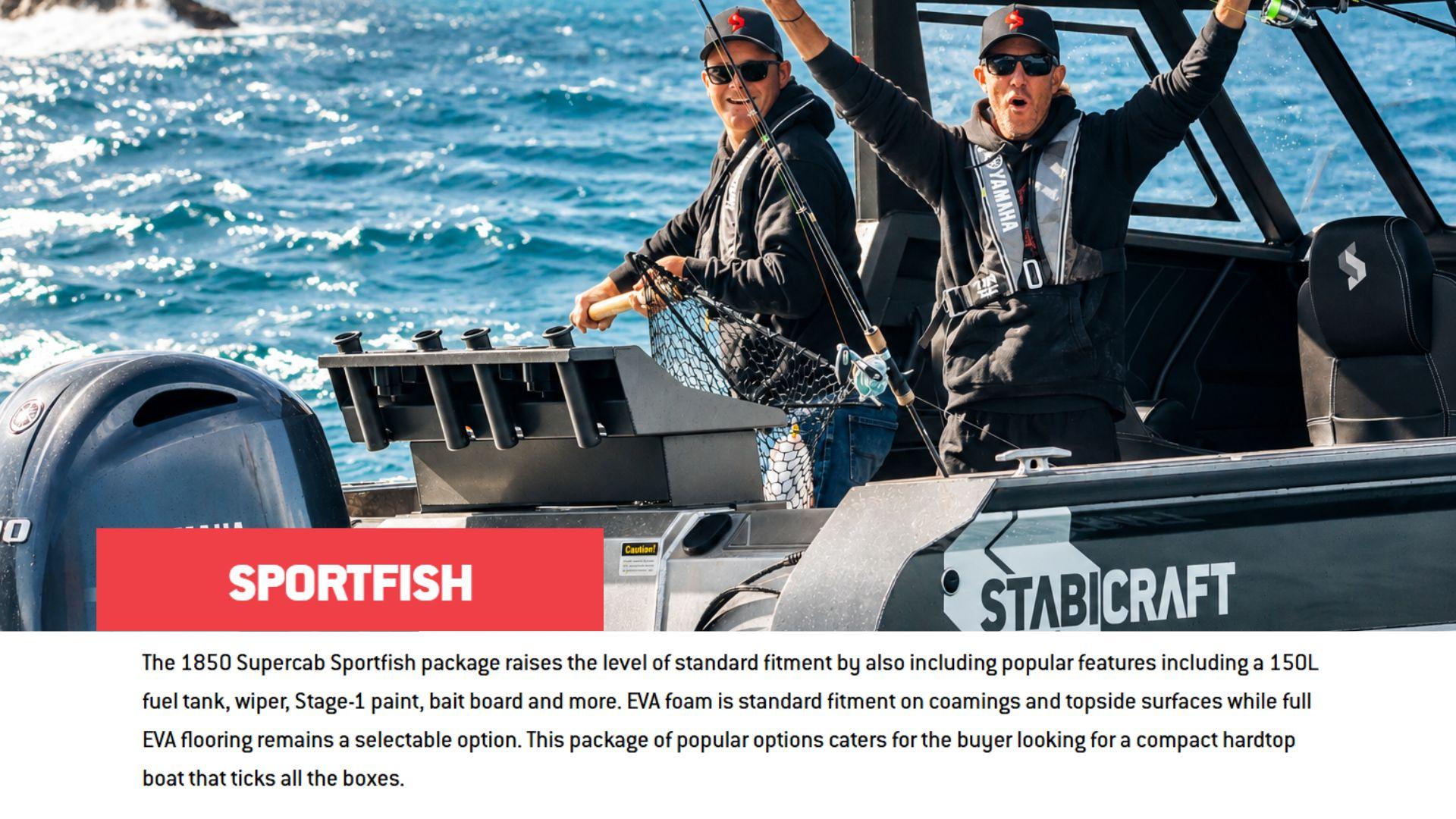 Stabicraft 1850 Supercab Sportfish Package