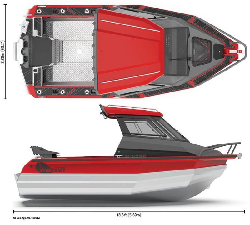 Stabicraft 1850 Supercab Sportfish with Mercury 135HP Fourstroke