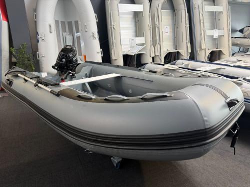 Carousel 2 of 3.2 Inflatable RIB, Mercury 9.9HP 4 stroke Outboard on a Single Axle Roller Trailer