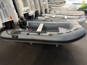 3.2 Inflatable RIB, Mercury 9.9HP 4 stroke Outboard on a Single Axle Roller Trailer