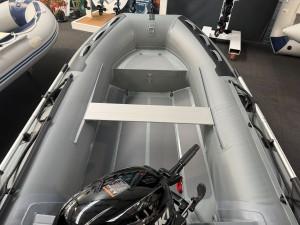 3.2 Inflatable RIB, Mercury 9.9HP 4 stroke Outboard on a Single Axle Roller Trailer