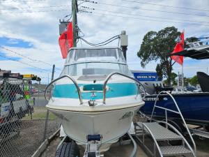 1998 Haines Signature 470DF 2021 Mercury 75hp 2.1 L Only 90 Hours Excellent First Boat*** Low Hour 4 Stroke Power** Full Dealer Service History