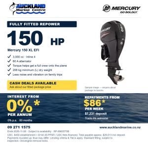 Mercury 150 HP Fourstroke