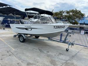 USED 2010 ALLYCRAFT CREWMATE WITH MERCURY 50HP FOR SALE